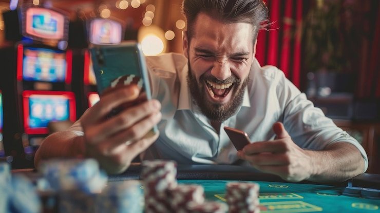 Tampilan daftar pasar Liga 1 dan permainan kasino langsung di aplikasi misteribet77
